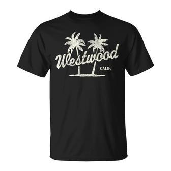 Westwood California Vintage 70S Palm Trees Graphic T-Shirt | Mazezy