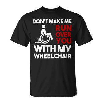 Wheelchair Handicapped Amputee Disabled Veteran Unisex T-Shirt - Monsterry