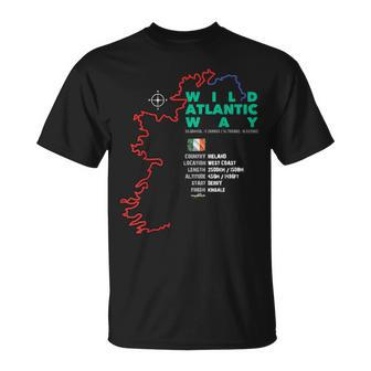 Wilds Atlantic Way Ireland T-Shirt | Mazezy