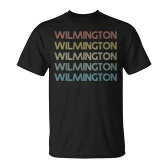 Wilmington Delaware Pride Vintage State De Retro 70S Unisex T-Shirt | Mazezy