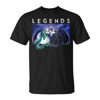 Wing Of Fires Legends Fathom Darkstalker Clearsight Unisex T-Shirt | Mazezy CA