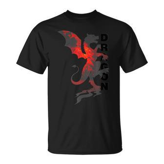 Winged Dragon Novelty T-Shirt | Mazezy