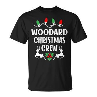 Woodard Name Gift Christmas Crew Woodard Unisex T-Shirt - Seseable