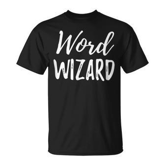 Word Wizard T-Shirt | Mazezy
