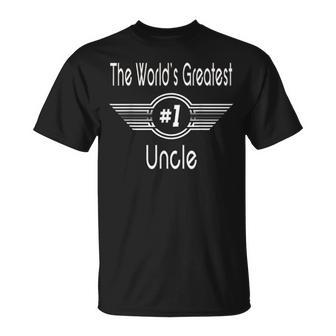 Worlds Greatest Uncle - Best Uncle Ever Unisex T-Shirt | Mazezy