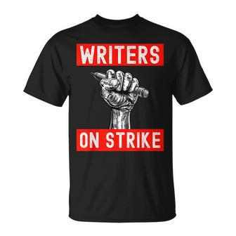 Writers Guild Of America On Strike Anti Ai Chatbots Wga Unisex T-Shirt - Monsterry AU