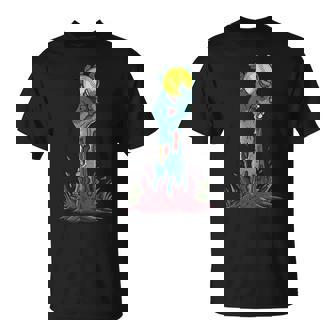 Zombie Hands Softball Halloween Horror Scary Outfit Halloween T-Shirt | Mazezy