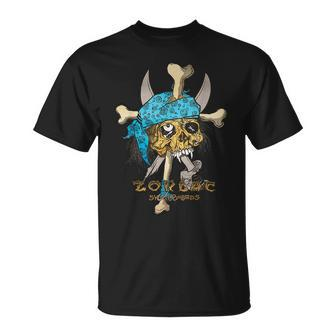 Zorlacss Pushead Pirate Skulls Classic Unisex T-Shirt - Seseable