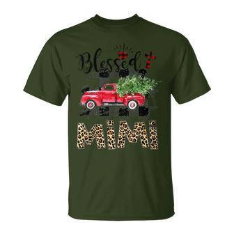 Blessed Mimi Christmas Red Truck Car T-Shirt | Mazezy CA