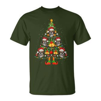 Brabancon Griffon Christmas Tree Xmas Dog Lover T-Shirt | Mazezy