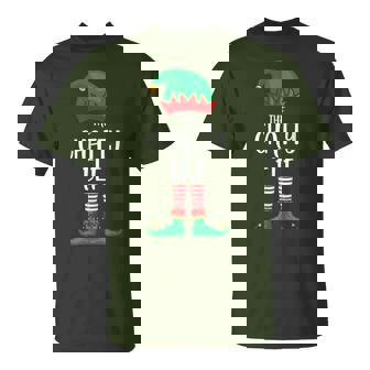 Chatty Elf Christmas Party Matching Family Group Pajama T-Shirt - Monsterry