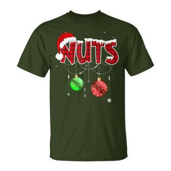 Chest Nuts Matching Chestnuts Christmas Couples Nuts T-Shirt - Seseable