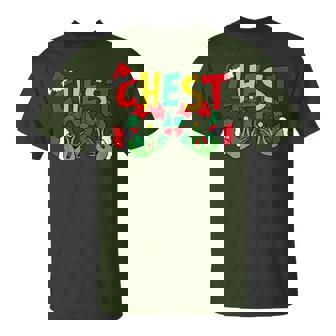 Chest Nuts Matching Chestnuts Christmas Couples Nuts T-Shirt - Monsterry