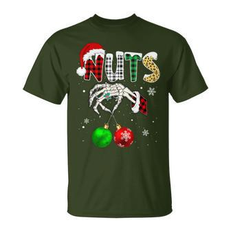 Chestnuts Christmas Chest Nuts Xmas Couple Matching Costume T-Shirt | Mazezy