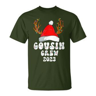 Christmas Cousin Crew 2023 Family Christmas T-Shirt | Mazezy