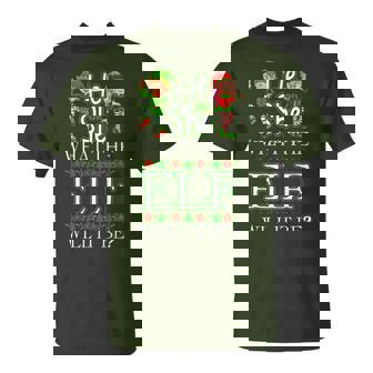 Christmas Gender Reveal He Or She What The Elf Will It Be T-Shirt - Monsterry