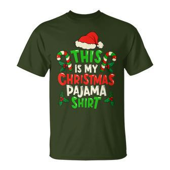 This Is My Christmas Pajama Christmas Matching T-Shirt - Monsterry CA