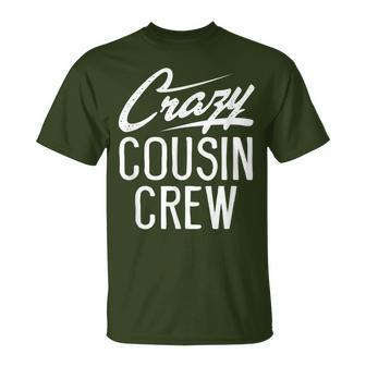 Crazy Cousin Crew Family Matching Christmas Party T-Shirt - Monsterry AU