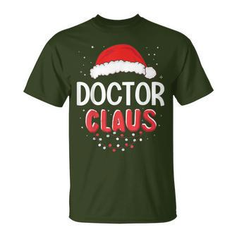 Doctor Santa Claus Christmas Matching Costume T-Shirt - Monsterry AU