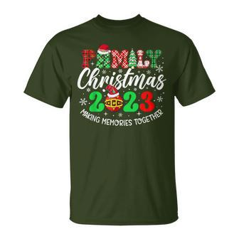 Family Christmas 2023 Making Memories Together T-Shirt | Mazezy