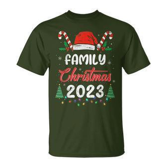 Family Christmas 2023 Matching Christmas 2023 T-Shirt | Mazezy