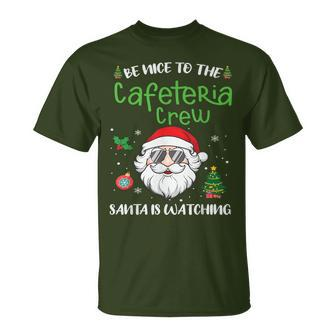 Cafeteria Squad Crew Christmas School Lunch Lady X'mas T-Shirt - Monsterry CA