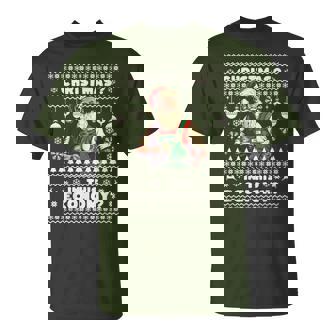 Christmas In This Economy Inflation Ugly Christmas T-Shirt - Thegiftio