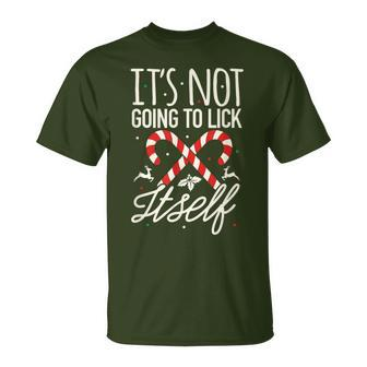 Christmas Party Its Not Going To Lick Itself T-Shirt - Monsterry AU