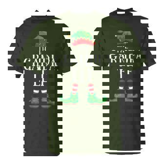 Grandpa Elf Matching Group Xmas Family Christmas T-Shirt - Thegiftio