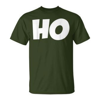 Ho Ho Ho Christmas Ho Matching S Holidays T-Shirt - Thegiftio UK