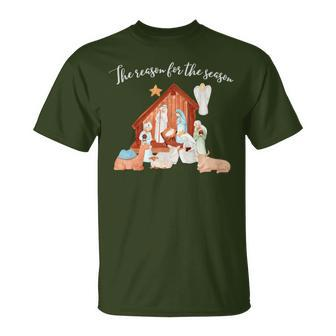 Jesus Is The Reason For The Season Christmas T-Shirt | Mazezy UK