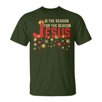 Jesus Is The Reason For The Season Christmas T T-Shirt | Mazezy CA