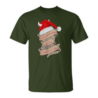 Permanently On The Naughty List Christmas T-Shirt | Mazezy