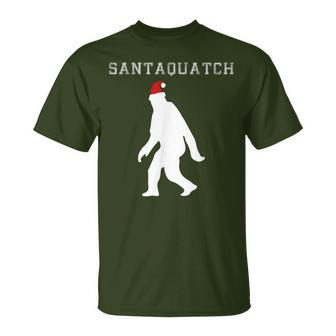 Santaquatch Santa Apparel Christmas And Costume T-Shirt - Monsterry CA