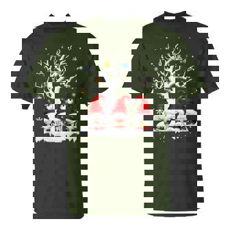 Three Nordic Gnomes Winter Christmas Swedish Elves Xmas 2023 T-Shirt - Thegiftio