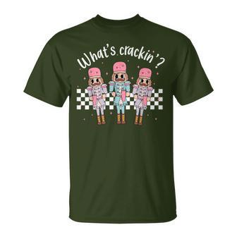 What’S Crackin' Nutcracker Stanley Tumbler Christmas Xmas T-Shirt | Mazezy