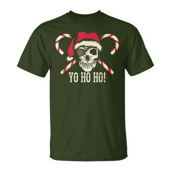 Yo Ho Ho Christmas Pirate Party Season T-Shirt - Monsterry DE