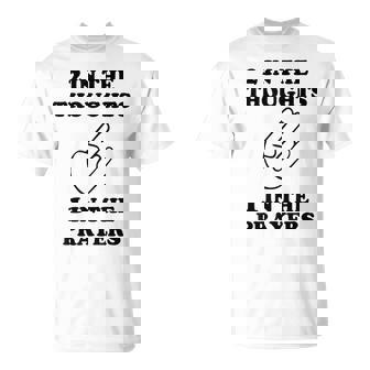 2 In The Thoughts 1 In The Prayers Funny Unisex T-Shirt | Mazezy