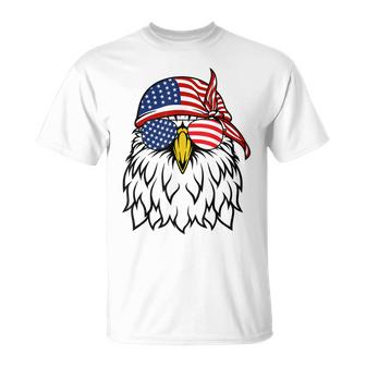 Patriotic Eagle 4Th Of July Usa American Flag Women Men Kids  Unisex T-Shirt
