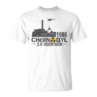 36 Roentgen Chernobyl City Catastrophe In 1986 T T-Shirt | Mazezy