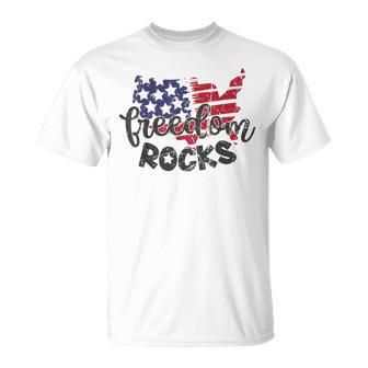 4Th Of July 2023 Patriotic American Freedom Independence-Day Unisex T-Shirt | Mazezy CA