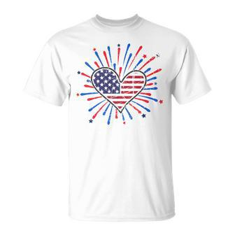 4Th Of July 2023 Patriotic American Independence-Day Usa Unisex T-Shirt | Mazezy