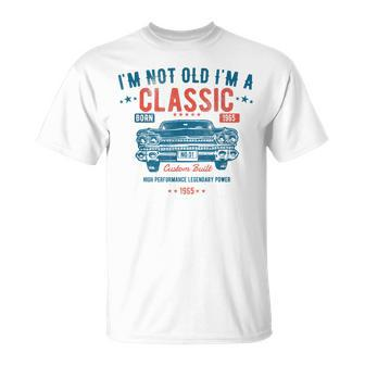 54Th Birthday Gift Classic Vintage Car Born 1965 Unisex T-Shirt | Mazezy