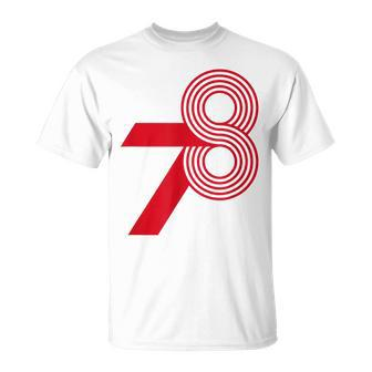 78Th Indonesian Independence Unisex T-Shirt | Mazezy UK