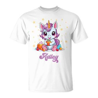 Adley Merch Unicorn Design Unisex T-Shirt | Seseable UK