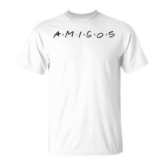 Amigos 90'S Inspired Friends T-Shirt | Mazezy