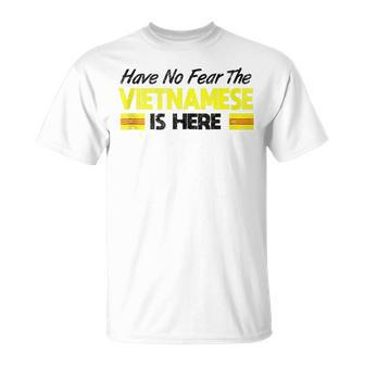 Asia Vietnamese Vietnam Viet Flag Day Pride Proud Strong Unisex T-Shirt | Mazezy