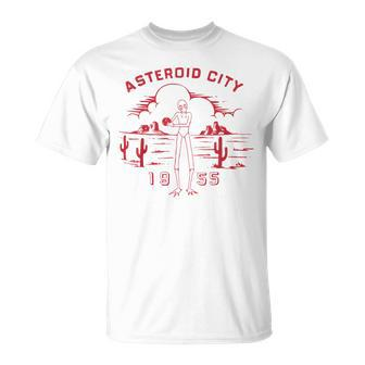 Asteroid City 1955 Vintage Country Western Cowboy T-Shirt - Seseable