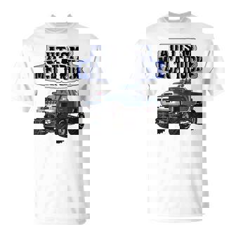 Autism Mega Truck Unisex T-Shirt | Mazezy