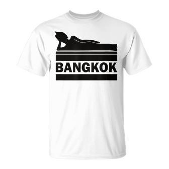 Bangkok Thailand Asia Travel Vacation Souvenir Agogo Khaosan T-Shirt | Mazezy DE